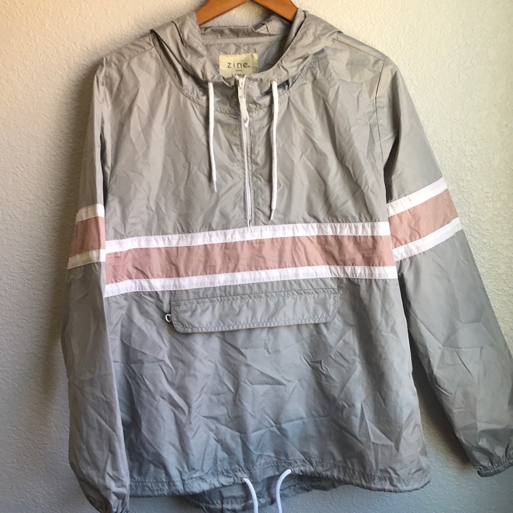 Host Pick 🎉 Zine Color blocked Windbreaker Jacket - Picture 2 of 7